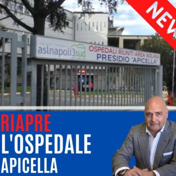 Pollena Trocchia. “Riapre l’Ospedale Apicella di Pollena Trocchia”, ecco l’annuncio del sindaco Carlo Esposito