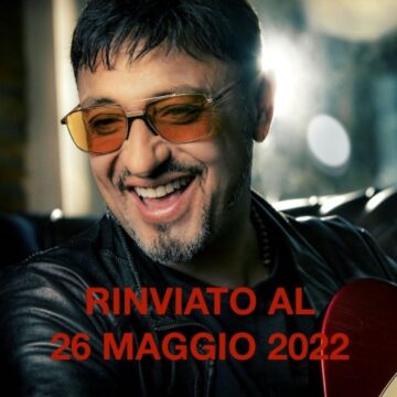 Napoli. “IO TORNO LIVE TOUR 2022”,  concerto di Gigi Finizio al Teatro Augusteo il 26 maggio