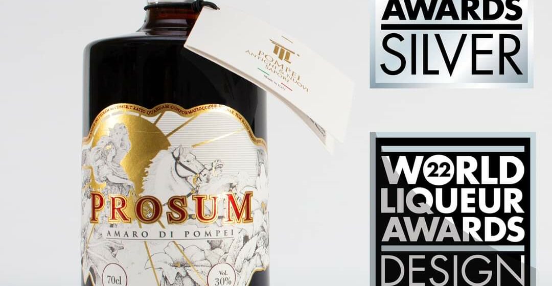 Prosum, l’amaro di Pompei conquista il doppio premio ai World Liqueur Awards