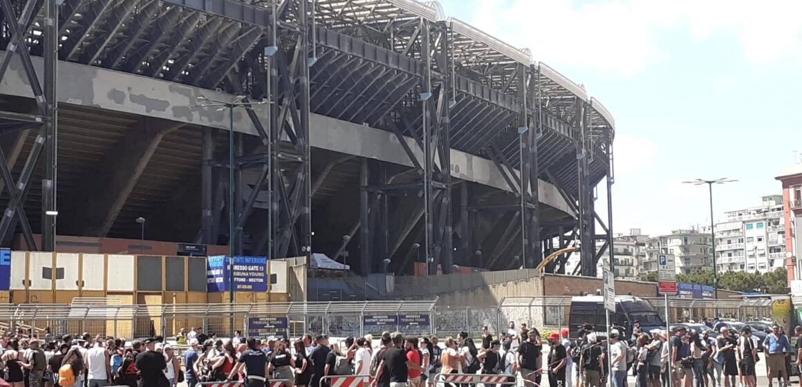 Napoli. Stadio Maradona di Napoli:  grande attesa per il concerto di Vasco Rossi! GUARDA IL VIDEO