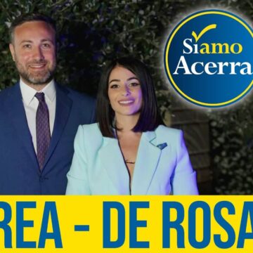 Acerra. Comunali, Carmine Ruotolo: “Siamo Acerra ha il suo gruppo consiliare con  Paolo Rea e Maria De Rosa. Siamo felici”