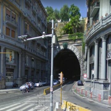 Napoli.  Disposta dal comune la chiusura notturna della Galleria Laziale nei giorni 4/5 e  8/9 agosto