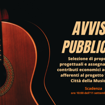 “Napoli Città della Musica”. Ancora pochi giorni per la scadenza dell’avviso pubblico per la selezione di proposte progettuali