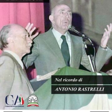 Sant’Anastasia. Si celebra Antonio Rastrelli, il politico galantuomo. 14settembre a Villa Giulia. Arriva anche il ministro Sangiuliano?