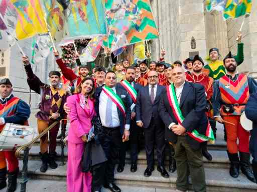 Alle celebrazioni del Columbus Day, una delegazione a con il Comune di Napoli