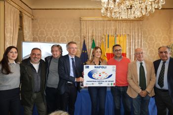 Napoli sarà Capitale Europea dello Sport 2026
