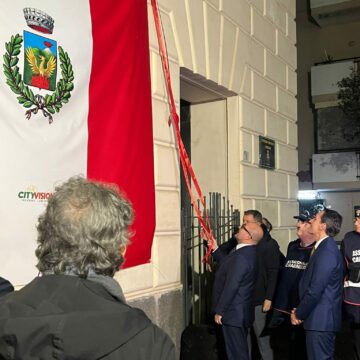 San Sebastiano al Vesuvio.  Ministro Sangiuliano  celebra intitolazione a Gatano Filangieri dell’ex Municipio