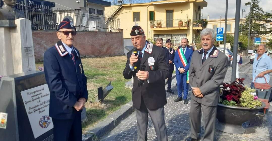 San Sebastiano al Vesuvio. Commemorato Salvo D’Acquisto al Piazzale Belvedere. Presenti autorità civili e militari