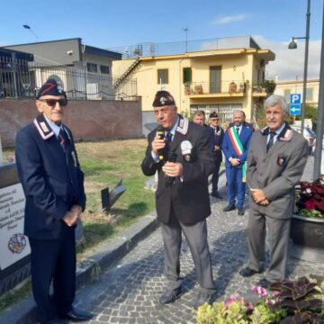 San Sebastiano al Vesuvio. Commemorato Salvo D’Acquisto al Piazzale Belvedere. Presenti autorità civili e militari