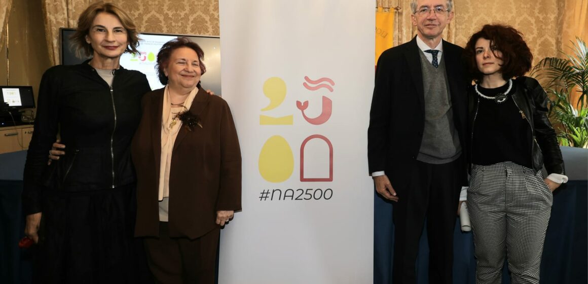 Presentato il logo delle celebrazioni per i 2500 anni della fondazione di Napoli