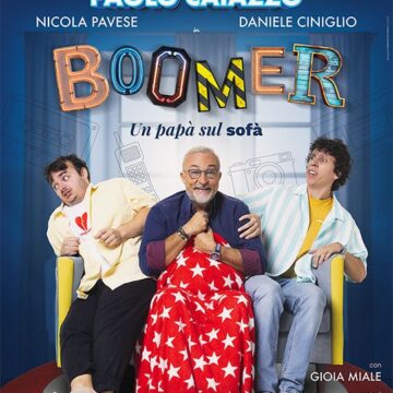 Teatro Cilea di Napoli chiude la stagione 2024/25 con “Boomer – un papà sul sofà”, la commedia generazionale di Paolo Caiazzo