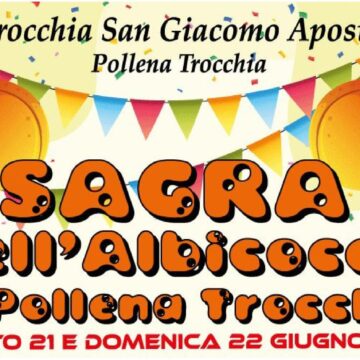 A Pollena Trocchia si celebra l’arrivo dell’estate con la Sagra dell’Albicocca. Una ‘duegiorni’ -sabato 21 e domenica 22 giugno –  in Piazza Amodio con la regina dei frutti vesuviani: musica, degustazione prodotti tipici e beneficenza