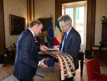 Napoli. Il sindaco Gaetano Manfredi ha ricevuto l’ambasciatore americano a Palazzo San Giacomo