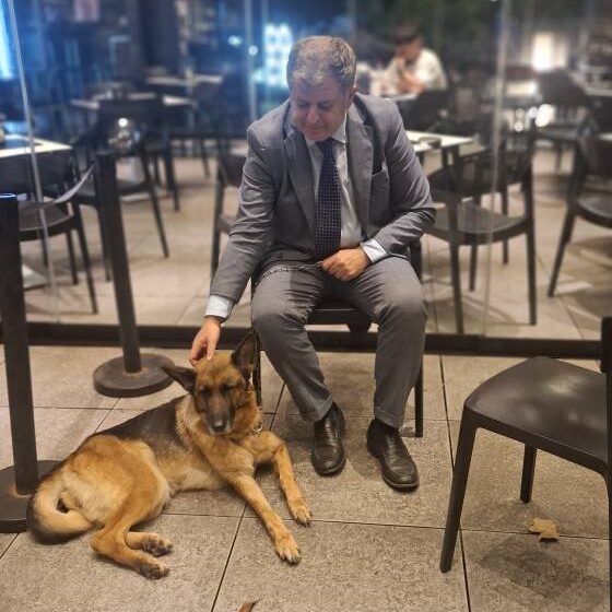 PANICO E PASTORE TEDESCO San Sebastiano al Vesuvio. Pastore tedesco trascinato con uno scooter, il sindaco Panico: “Cittadini hanno bloccato il motociclista,denunciato! Immediato intervento dei Carabinieri e Polizia Municipale. Denunciato!”