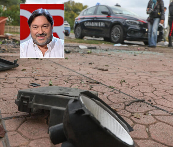 Bomba distrugge l’auto di Sigfrido Ranucci (Report) che denuncia:  ‘contro di me un salto di qualità preoccupante’