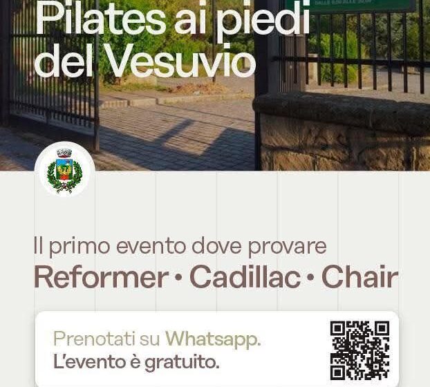 San Sebastiano al Vesuvio. Domenica 16 ottobre, arriva l’evento ‘Pilates ai piedi del Vesuvio’