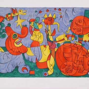 Napoli.  3 dicembre mostra Mirò: Achille Bonito Oliva incontra la stampa