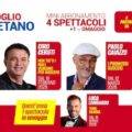 Napoli. Il Teatro Cilea lancia l’esclusivo abbonamento “Quadrifoglio Napoletano” per gli spettacoli di Peppe Iodice, Ciro Ceruti, Paolo Caiazzo e Carlo Buccirosso +1 in omaggio