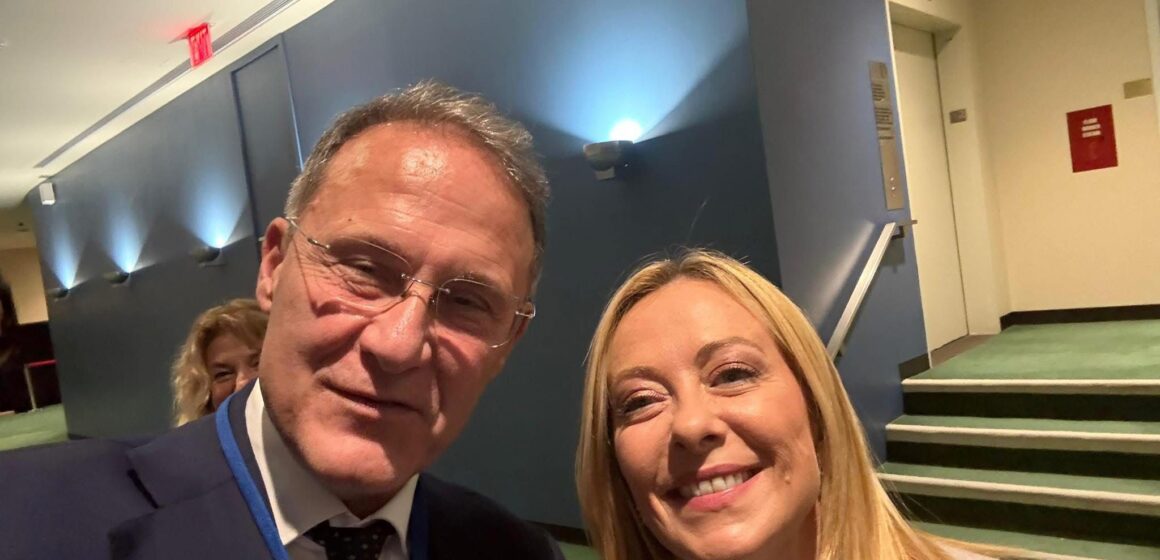 Napoli. Giorgia Meloni pronta per la ‘remuntada’ di Edmondo  Cirielli. Oggi sarà al PalaPartenope insieme a Salvini, Tajani e Lupi