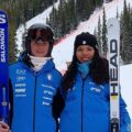 Sci. Giada D’Antonio stupisce anche in Nord America. La 16enne sansebastianese oggi impegnata  in gigante dopo lo straordinario 11° posto di due giorni fa: scese con il pettorale n.70