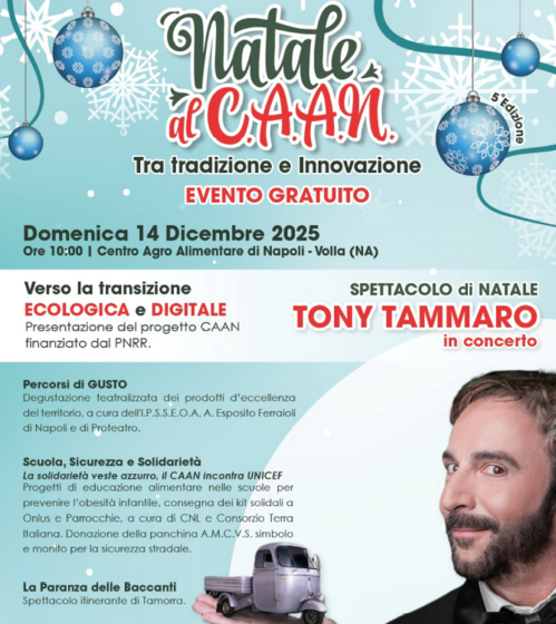 caan natale Volla. Natale al CAAN, tutto pronto per la V^ edizione – domenica 14 dicembre