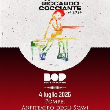 B.O.P. – Beats of Pompei 2026 svela altri tre nomi Riccardo Cocciante, Hauser e Riccardo Muti – Si arricchisce il cartellone del festival che unisce storia, arte e musica in uno scenario unico al mondo