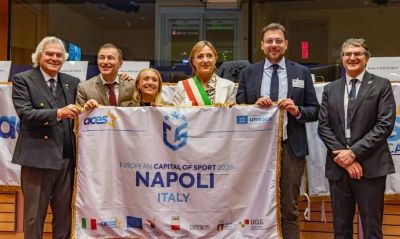 napoli 26 Napoli Capitale Europea dello Sport 2026 protagonista al Parlamento Europeo dell’Annual Awards Gala di ACES