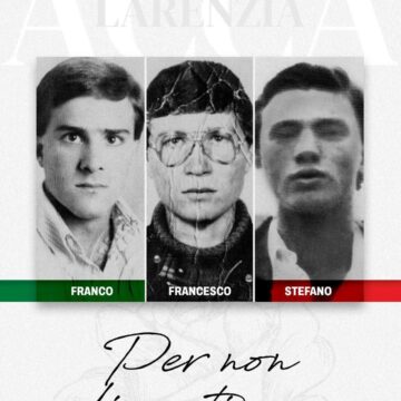 facebook_1767795434665_7414671462799811352 48esimo anniversario Strage Acca Larenzia, Giorgia Meloni: “Quelli del terrorismo anni bui. Non devono più tornare, lo dobbiamo a Franco Francesco e Stefano”