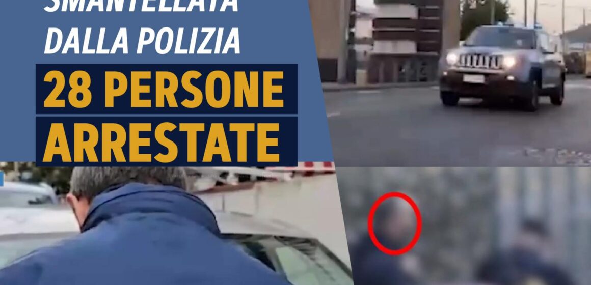 Napoli. Scampia, piazza di spaccio smantellata dalla Polizia di Stato: 28 persone arrestate