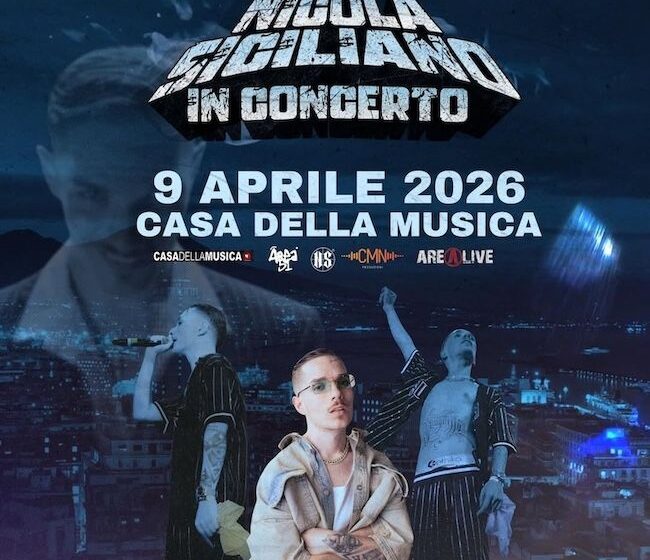 Musica. Nicola Siciliano  live a Napoli, tra cinema e un inedito appena pubblicato. Cresce l’attesa per il concerto del 9 aprile