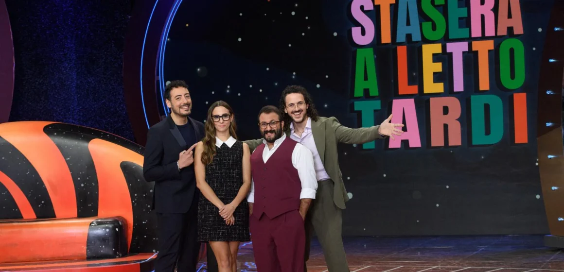 Al via il nuovo show “Stasera a letto tardi”:  in prima serata su Rai 2, condotto dai The Jackal. Intrattenimento dal talento partenopeo